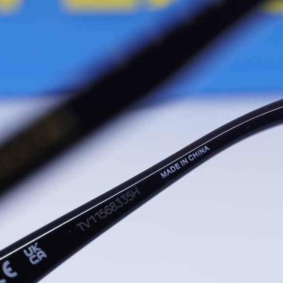 Versace Kids VK3321U GB1 Cat Eye Eyeglasses 48mm - Black - Picture 9 of 10